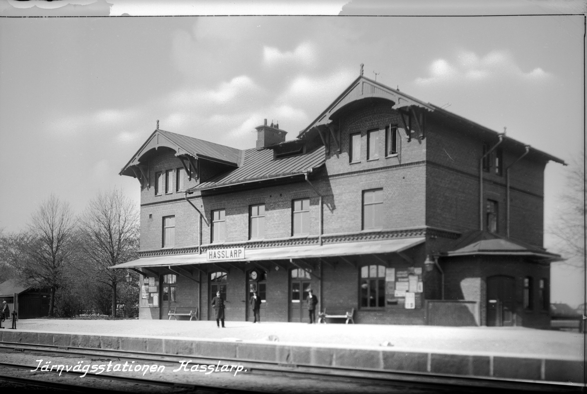 Järnvägsstationen före 1937