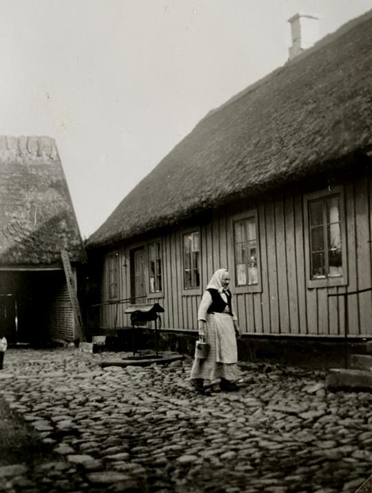 1930-talet, stenor, pinnaharv på halmtaket