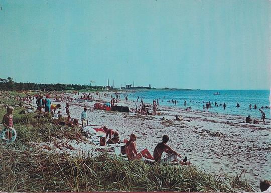 Strandbaden stranden