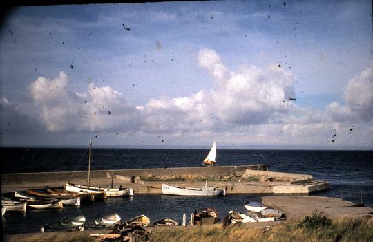 Skärets hamn augusti 1961