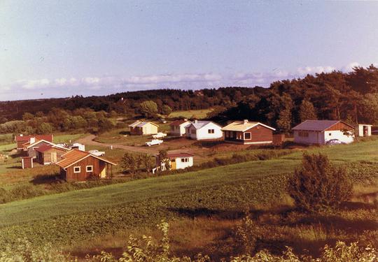 Skyttens Kåseväg, Fjälastorp, sommarstugor under byggnad 1961