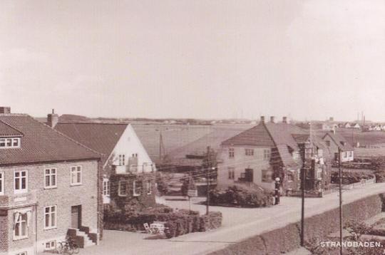 Strandbaden vykort