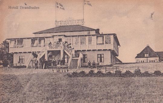 Strandbaden före 1920 Hotel Strandbaden