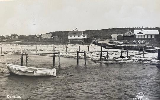 Domstens hamn tidigt 1930-tal.