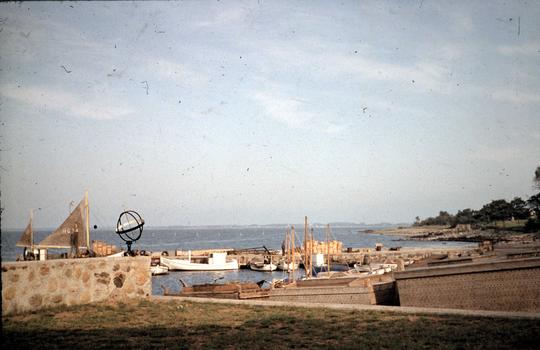 Svanshalls hamn juli 1960