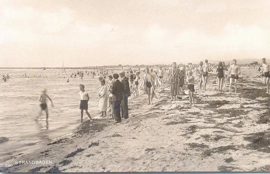 Strandbaden stranden