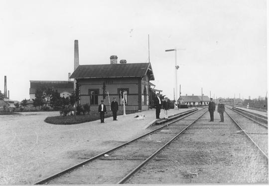 Rögle station före tillbyggnad