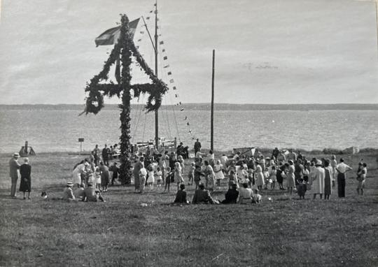 Midsommar i Hittarp 1947