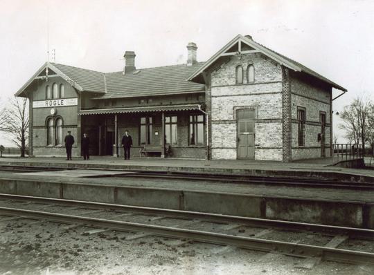 Rögle stationshus februari 1922
