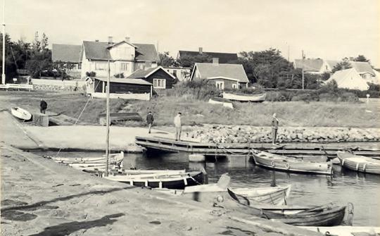 Nyhamnsläge hamn 1962