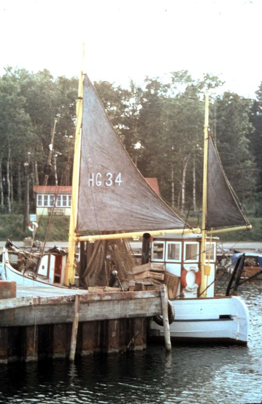 Svanshalls hamn juli 1960