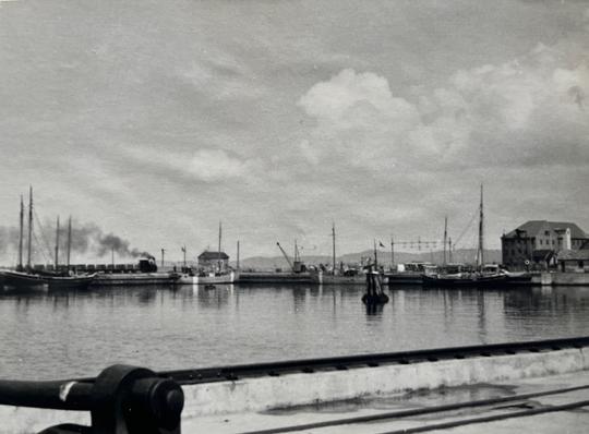 Höganäs hamn 1947