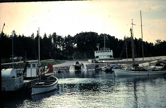 Svanshalls hamn 1962