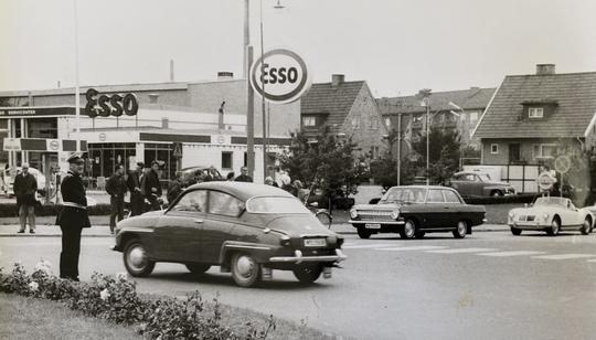 Triangelplatsen i Höganäs, september 1967